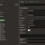 Reflow Report در اوراکل اپکس
